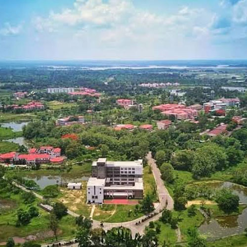 NIT SILCHAR, Beautiful Campus Tour, Drone View